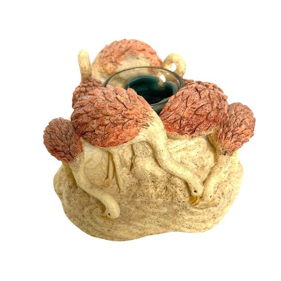 Circle of True Friends Pink Flamingo Friendship Votive Tea Candle Holder Resin - Picture 7 of 10